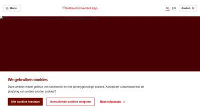 Screenshot of Ru.nl