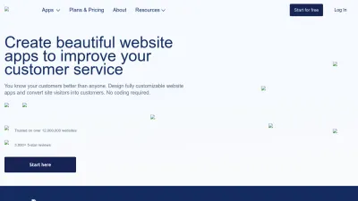 Screenshot preview of powr.io