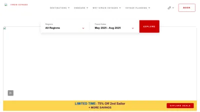 Screenshot preview of virginvoyages.com