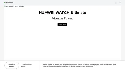 Screenshot preview of consumer.huawei.com
