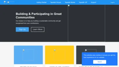 Screenshot preview of tapatalk.com