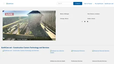 Screenshot preview of earthcam.com