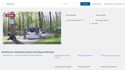 Screenshot of Earthcam.com
