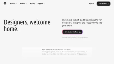 Screenshot preview of sketch.com