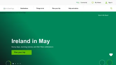 Screenshot of Ireland.com