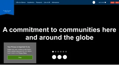 Screenshot preview of buffalo.edu
