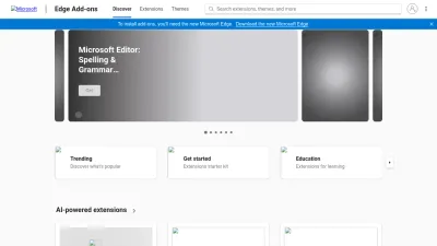 Screenshot preview of microsoftedge.microsoft.com