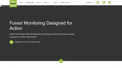 Screenshot of Globalforestwatch.org