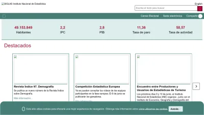 Screenshot of Ine.es