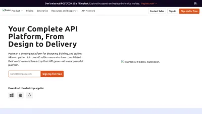 Screenshot of Postman.com
