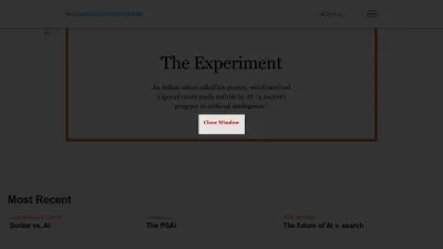 Screenshot of Cjr.org