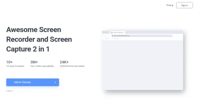 Screenshot of Awesomescreenshot.com