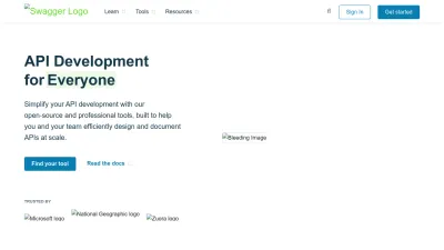 Screenshot of Swagger.io