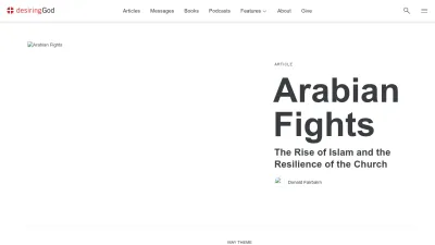 Screenshot of Desiringgod.org