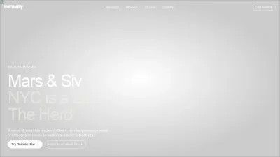 Screenshot preview of runwayml.com