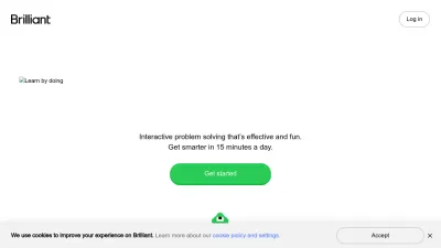 Screenshot of Brilliant.org