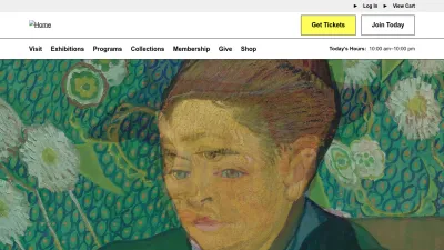 Screenshot of Mfa.org