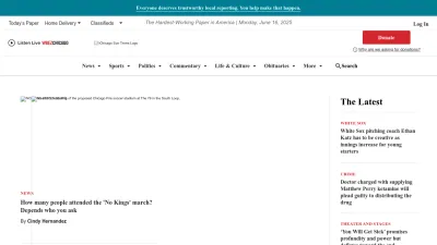 Screenshot preview of chicago.suntimes.com