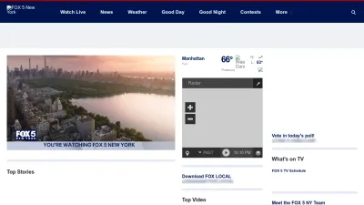 Screenshot of Fox5ny.com