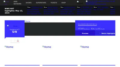 Screenshot of Wwe.com