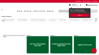 Screenshot preview of acehardware.com