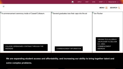 Screenshot of Vt.edu