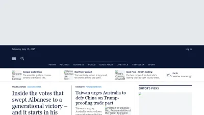 Screenshot of Watoday.com.au