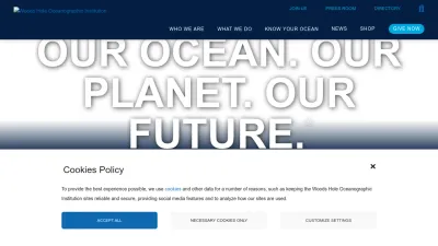 Screenshot of Whoi.edu