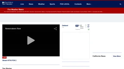 Screenshot preview of ktvu.com