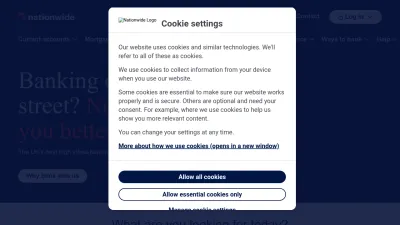 Screenshot preview of nationwide.co.uk