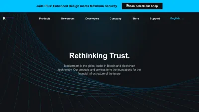 Screenshot preview of blockstream.com