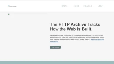 Screenshot of Httparchive.org