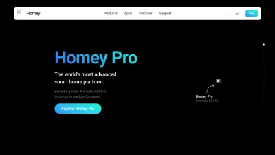 Screenshot preview of homey.app