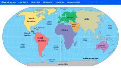 Screenshot preview of worldatlas.com
