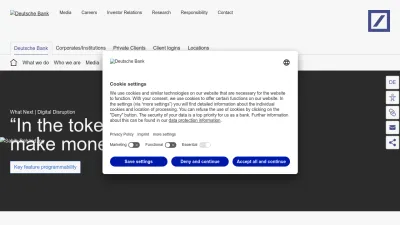 Screenshot of Db.com