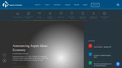 Screenshot of Aspeninstitute.org