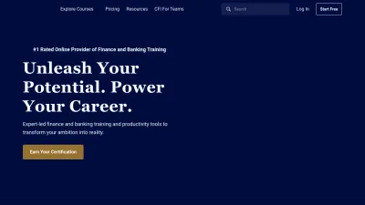 Screenshot of Corporatefinanceinstitute.com