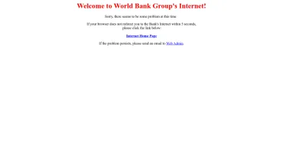 Screenshot of Siteresources.worldbank.org