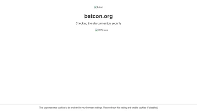 Screenshot preview of batcon.org