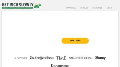 Screenshot of Getrichslowly.org