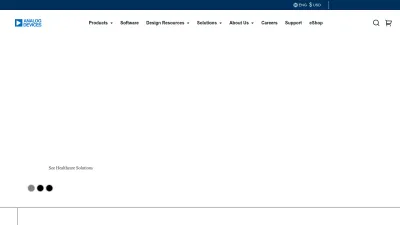 Screenshot preview of analog.com