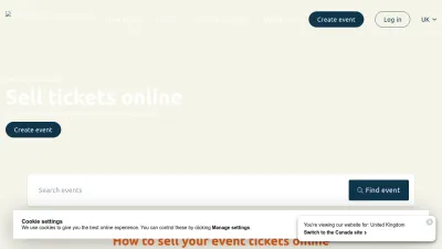 Screenshot of Ticketsource.co.uk