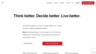 Screenshot of Fs.blog