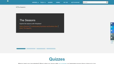Screenshot of Infoplease.com