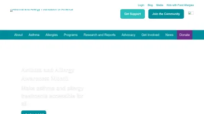 Screenshot of Aafa.org