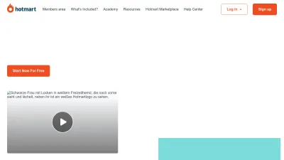 Screenshot preview of hotmart.com