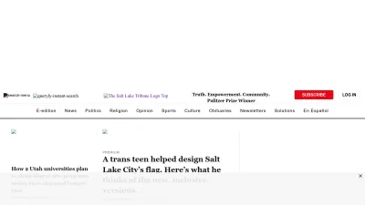 Screenshot of Sltrib.com