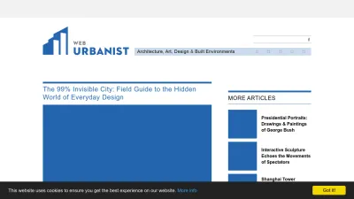 Screenshot preview of weburbanist.com