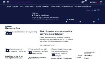 Screenshot of Wsbtv.com