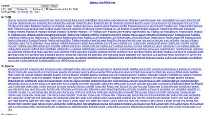 Screenshot of Marc.info